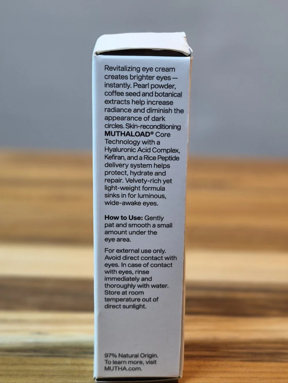 Mutha Up All Night Eye Cream, 15ml, NIB